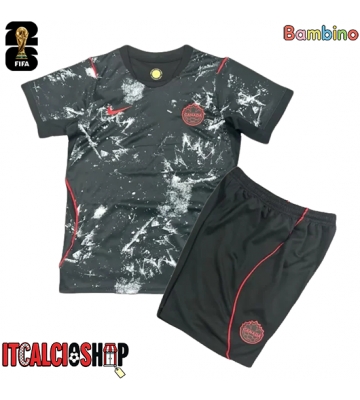 Canada Seconda Maglia Bambino Mondiali 2026 Manica Corta (+ Pantaloni corti)